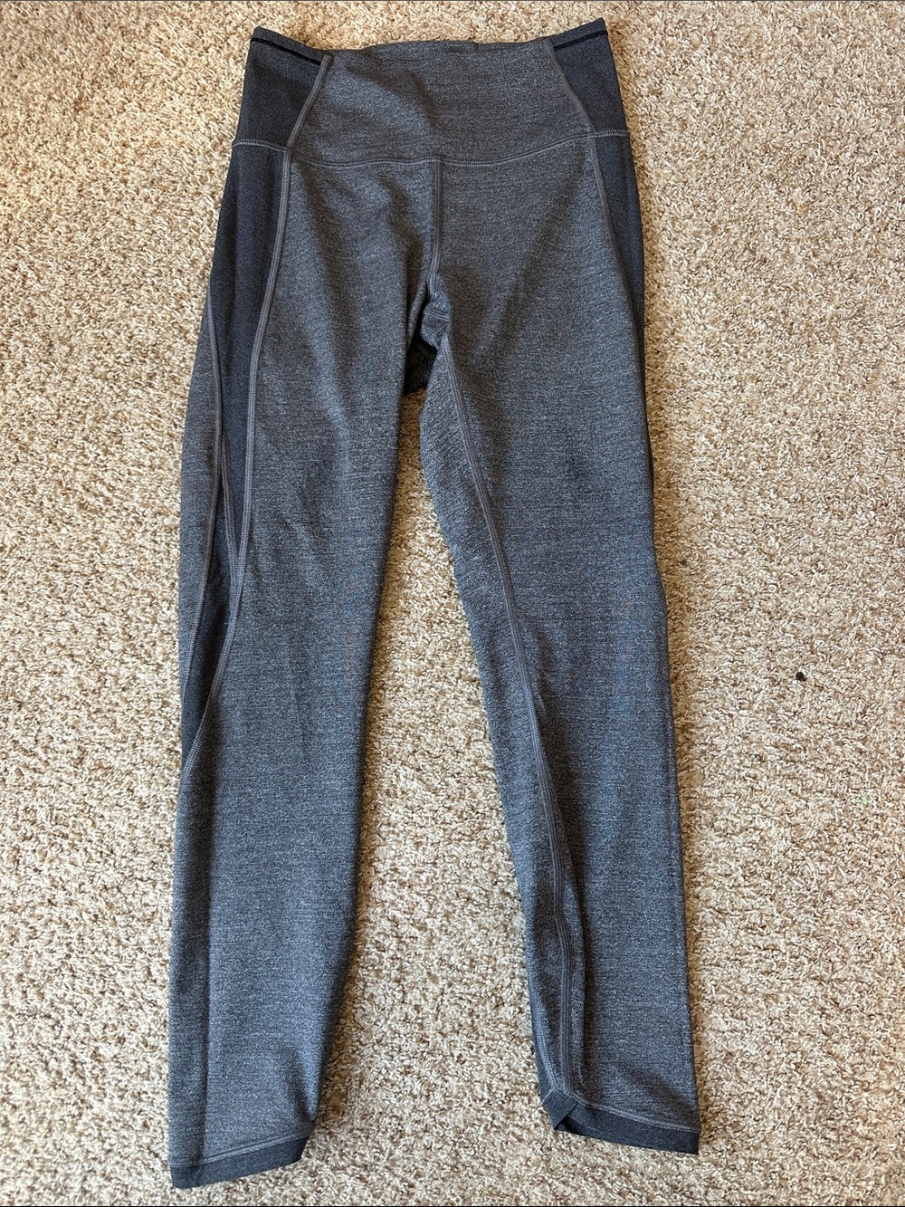Gray Active Leggings - Comfortable Everyday Bottoms